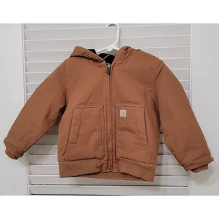Photo of Carhartt Insulated Hooded Jacket Toddler Size 24 Month