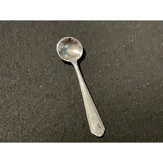 Photo of Vintage Sterling Silver Westmorland Salt Spoon Lady Hitton