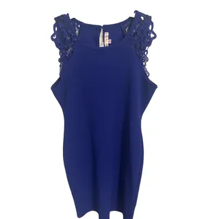 Photo of Grave Fame Women’s Blue Body con Dress Size XL