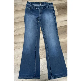 Photo of Banana Republic Women’s Wide Leg Jeans, Medium Washed Size 10