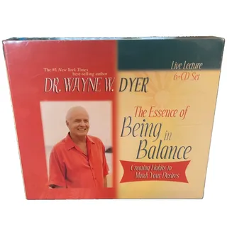 Photo of Wayne Dyer CD Collection by Wayne W. Dyer 6 CD Set Essence Of Being In Balance