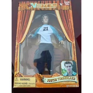 Photo of Living Toyz NSYNC Collectible Marionette Doll Figure Justin Timberlake JT Toy