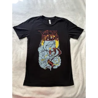 Photo of Year of the Cobra Band Merch T Shirt Men's SM Black Metal Graphic Tee RARE VTG