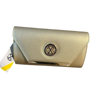 Photo of Christian Lacroix Elegant Gold Clutch Bag NWT