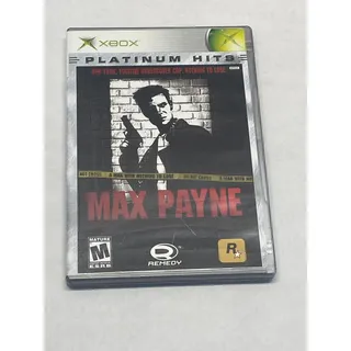 Photo of Max Payne Platinum Hits Original Xbox Complete CIB Manual pre owned