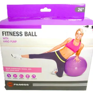 Photo of 360 Fitness 26” Stability Exercise Ball Anti-Burst w/ Pump Home Gym Yoga Pilates
