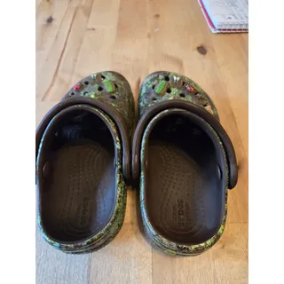 Photo of Crocs Classic Bugs Clogs for - Coffee/Multi -Childs 7