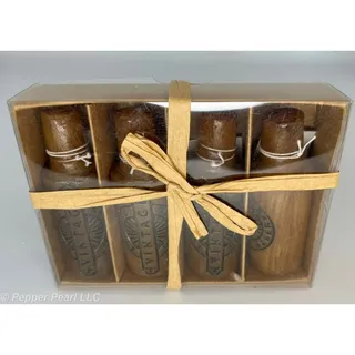 Photo of Wine Cork Candles Set of 4 in Gift Box Cheers from Giftcraft Inc