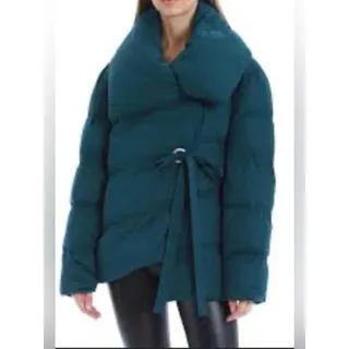 Photo of Avec Les Filles Sold@ Anthropologie wrap Puffer Jacket D-Ring Belt Size XL EUC