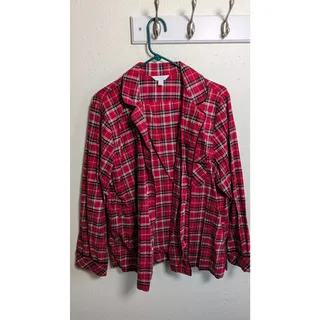 Photo of Women's Charter Club Flannel Pajama Set Size XL