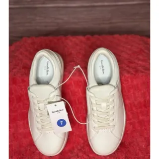 Photo of Goodfellow & Co. Men's Size 7 All-White Scout Sneakers