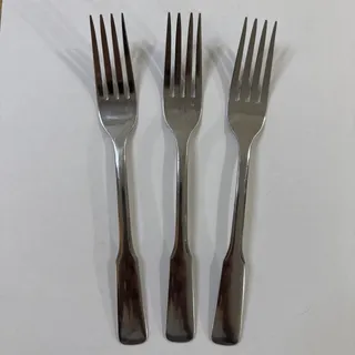 Photo of 3 Dinner Forks - American Ballad - Oneida WM A Rogers Friendship - Flatware