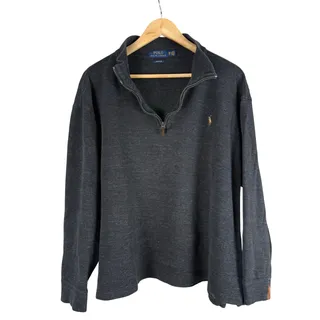 Photo of Polo Ralph Lauren Estate Rib Quarter Zip Pullover – Men’s 1XB Big & Tall