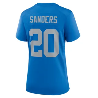 Photo of Women's Detroit Lions Barry Sanders Nike Blue Alternate Game Jersey
