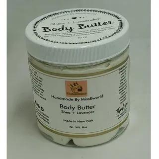 Photo of Shea Lavender Body Butter Handmade Natural Moisturizer 8 oz