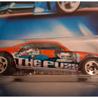 Photo of Hot Wheels 2003 Mainline Vairy 8 Red #214 "The Fuzz" Diecast Car 1:64