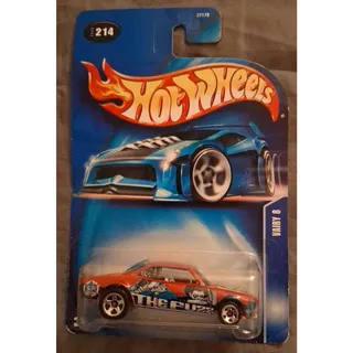 Photo of Hot Wheels 2003 Mainline Vairy 8 Red #214 "The Fuzz" Diecast Car 1:64