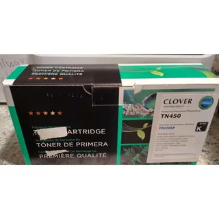 Photo of Clover Toner Printer Cartridge Replacement TN450 | Black