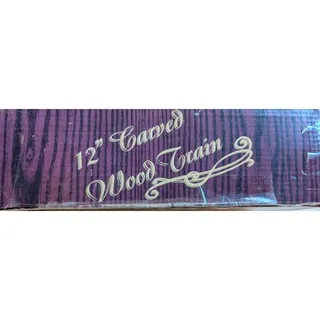 Photo of 🧨NWT Trippies Inc Carved Wooden Train