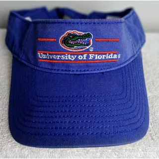 Photo of Vintage University of Florida Gators Visor Adjustable Strapback NCAA Spellout