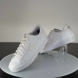 Photo of Nike Sweet Classic Leather White Beige Sneakers 318333-114 Sz 12 Men Lace-up