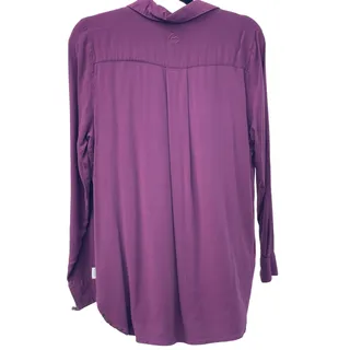 Photo of Magellan Outdoors ladies Maroon Classic Fit long sleeve button up L