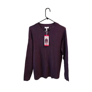 Photo of NWT Jessica Simpson knit Ribbed Women's Sweater - Size M - Purple