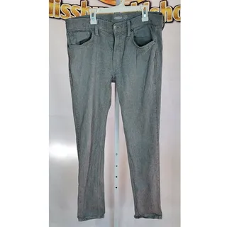 Photo of Mens Old Navy Gray Relaxed Slim Taper jeans Size 33x34