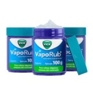 Photo of Vick VapoRub Camphor, Menthol, Eucalyptus Oil 3 pcs of 100 g