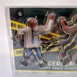 Photo of Noki Gingerdead Men Cookie Cutters Set of 3 Crime Scene Baking Halloween Fun