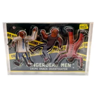 Photo of Noki Gingerdead Men Cookie Cutters Set of 3 Crime Scene Baking Halloween Fun