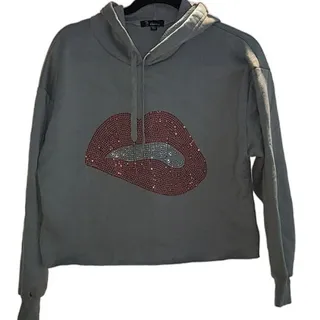Photo of Rainbow Hoodie Lips Sweat Suit Set Size Large