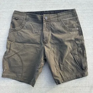 Photo of KUHL Ramblr Shorts Cargo Patina Dye Style 5125 Size 36x10" Brownish