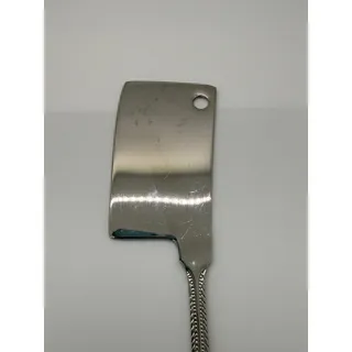 Photo of RSVP International 18/10 Stainless Cheese Cleaver Knife Ornate Beaded Handle
