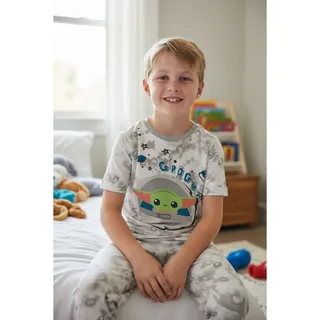 Photo of Star Wars (“Baby Yoda”) Tie-Dye Pajama Set Size 5T
