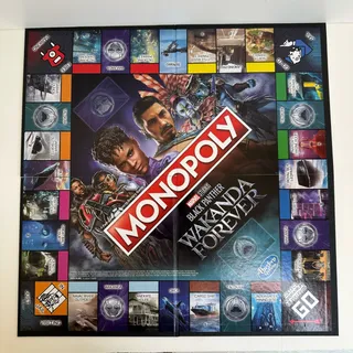 Photo of Monopoly Wakanda Forever Black Panther 2022 Game Board Replacement, Display, Repurpose