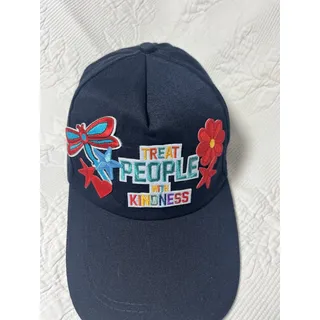 Photo of Custom Navy Blue Layered Patches Trucker Hat Adjustable Snap Back