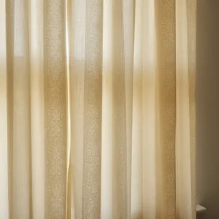 Photo of Sheer Embossed Curtain Panel