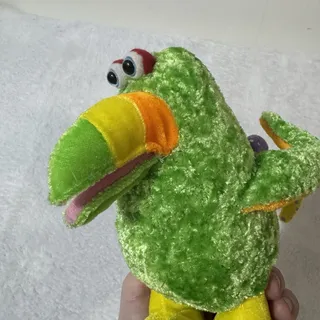 Photo of Vtg Sugar Loaf Tropical Toucan Parrot Plush Bird Stuffed Animal Carnival Prize 8