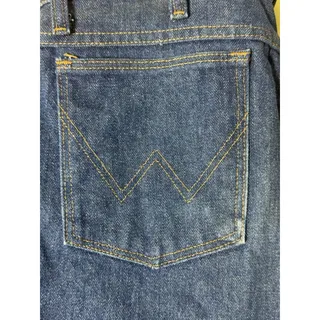 Photo of Wrangler 936NAV Cowboy Cut Slim Fit Jeans 34x32 Blue Western Denim
