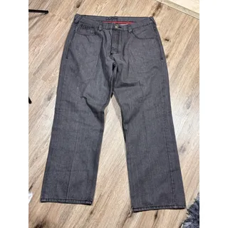 Photo of Y2K COOGI Australia Men’s Sz 42 x 35 Denim Jeans w/ Embroidered Logos Big Baggy