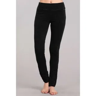 Photo of 🦋 Chatoyant Crochet Lace Leggings Black Medium🦋