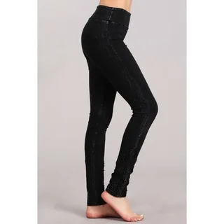 Photo of 🦋 Chatoyant Crochet Lace Leggings Black Medium🦋