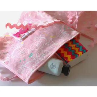 Photo of Cotton fabric gift bags, trinket bag, favor bags, mementos bags, bridal gift bags, party supply bags, gift wrap bags, bridesmaid gift bags