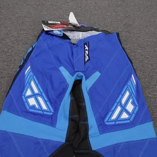 Photo of Fly Racing Pants Mens 30 Blue F-16 303 Race Motocross MX Padded Protective