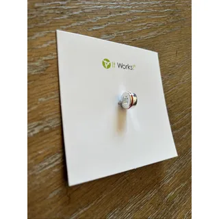 Photo of It Works! Recognition Charm Ruby Red Silver