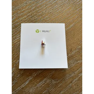 Photo of It Works! Recognition Charm Ruby Red Silver