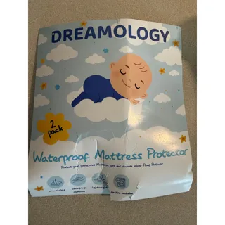 Photo of Dreamology Mini Crib Mattress Protector 2 Pack Waterproof Quilted 38 x 24 in