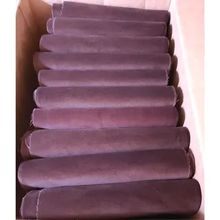 Photo of Lot of 10 Solid Brown Colors Cotton Velvet Fabric Yards Scraps Sewing Remnant