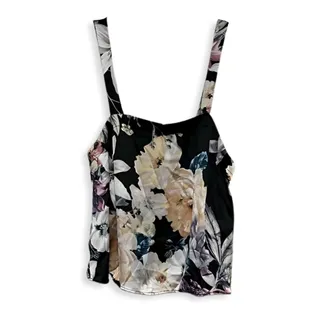 Photo of Midnight Laundry Sleepwear Set Sleeveless Top Pull On Pants Floral Multicolor XS